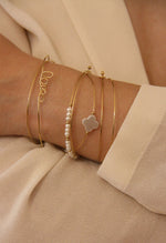 BRACELET JONC TRÈFLE