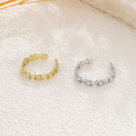 BAGUE INFINI STRASS