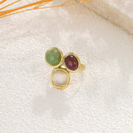 BAGUE LES 3 PIERRES