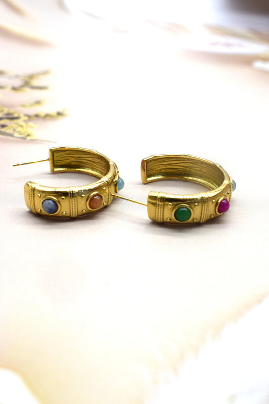 BOUCLES D’OREILLES CRÉOLES REDOWA