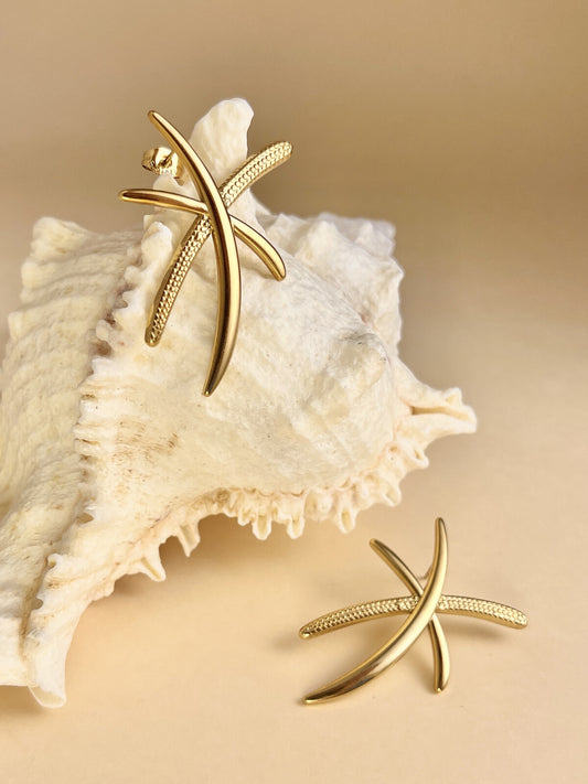 BOUCLES D’OREILLES ASTÉRIES