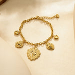 BRACELET COEUR EX VOTO