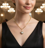 COLLIER COEUR DE PERLE