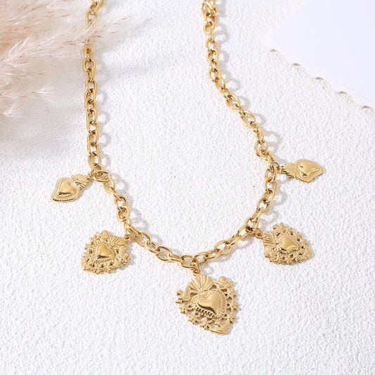 COLLIER COEUR EX VOTO