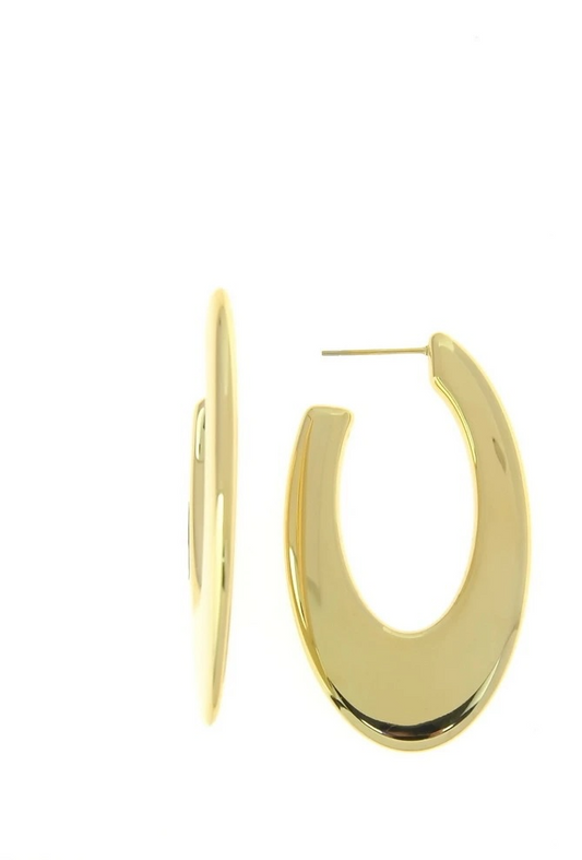 BOUCLES D’OREILLES CRÉOLES AMANDE